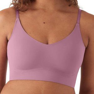 NEW True & Co Body Lift Triangle Adjustable Strap Bra Dusty Orchid Size Medium